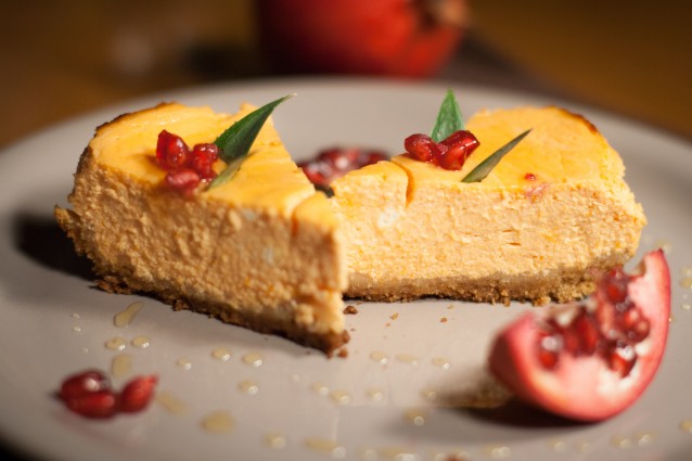 Cheesecake de dovleac